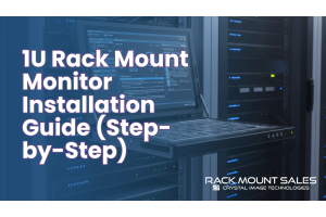 1U rack mount monitor 