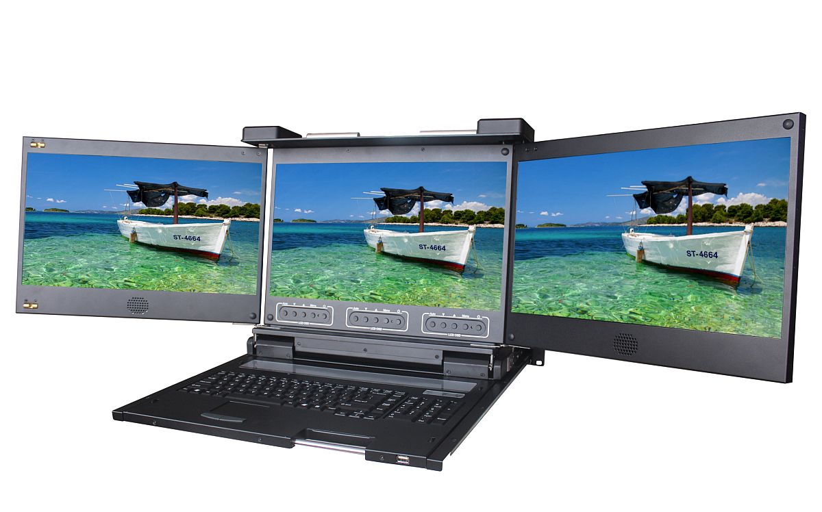 Dual &Triple  LCD Display Drawers