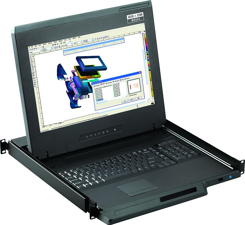 1U 17' 1920 X 1200 KVM Drawer (Part# RM-111-X17)