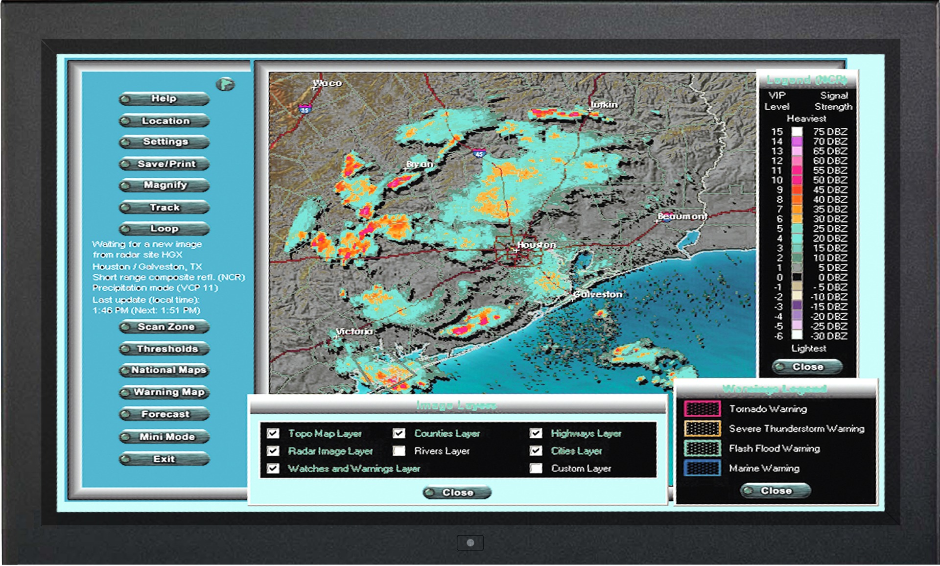 28" Rugged LCD Panel