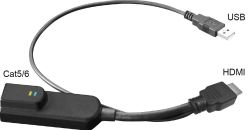 HDMI Dongle for Cat5 / Cat6 KVM Switch 