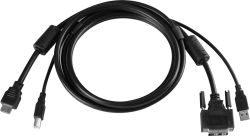 6' DVI KVM Cable - DVI-D  (Part# KVM-DK-6)