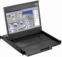 1U 17" 1920 X 1080 Rackmount Monitor