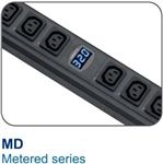 20 Outlet Rack Mount kWh Monitored PDU -  20Amp, 110V  - 20, 5-20R, 5-20L (Part# H20US-20A-W/CR_L520-3B-1)