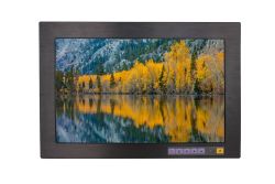 15" Rugged Industrial LCD - Aluminum Frame (Part# LCD-AP-F15A)