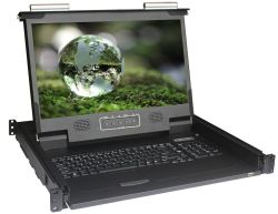 1U 17" Short Depth 1920 X 1080 Rackmount Monitor