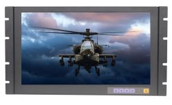 7U 17" Military Grade Rackmount LCD Panel