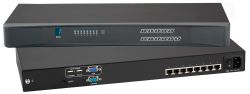 Cat5 KVM Switch - Single Console 8 Ports (Part#Cat5-08)