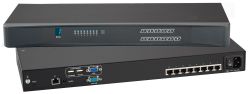 Cat5 8 Port KVM Over IP Switch (Part#Cat5-IP08)