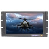 6U 4K Rackmount LCD Panel - MIL-STD-810F/G Compliant