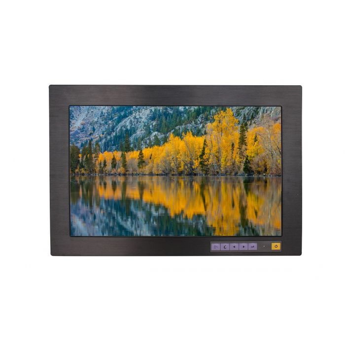 15" Rugged Industrial LCD - Aluminum Frame (Part# LCD-AP-F15A)