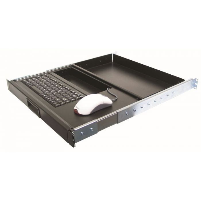 1U Optical Mouse Keyboard Drawer, 88 Key Keyboard (Part#RMD-187)