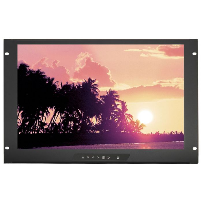 7U 19" Wide Screen Rackmount LCD Panel - High Brightness (Part#RMPHW-161-19)