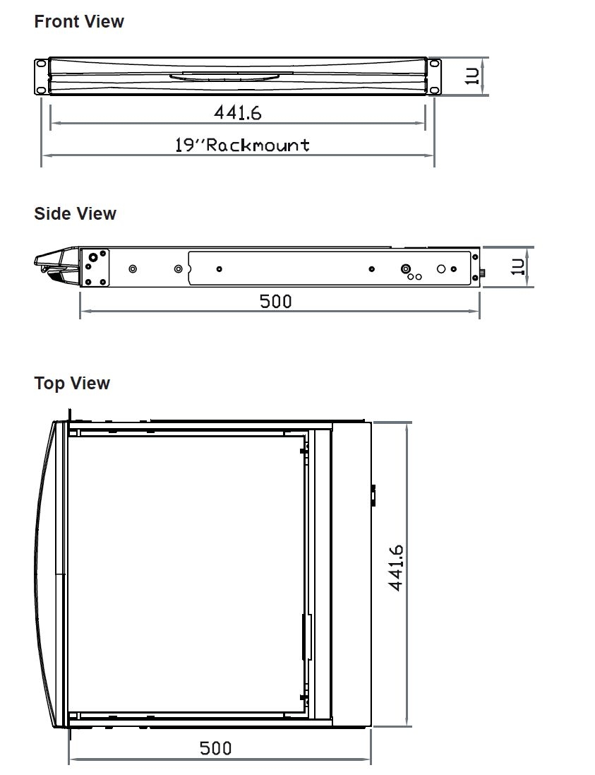 DS-111-17 Dimensions