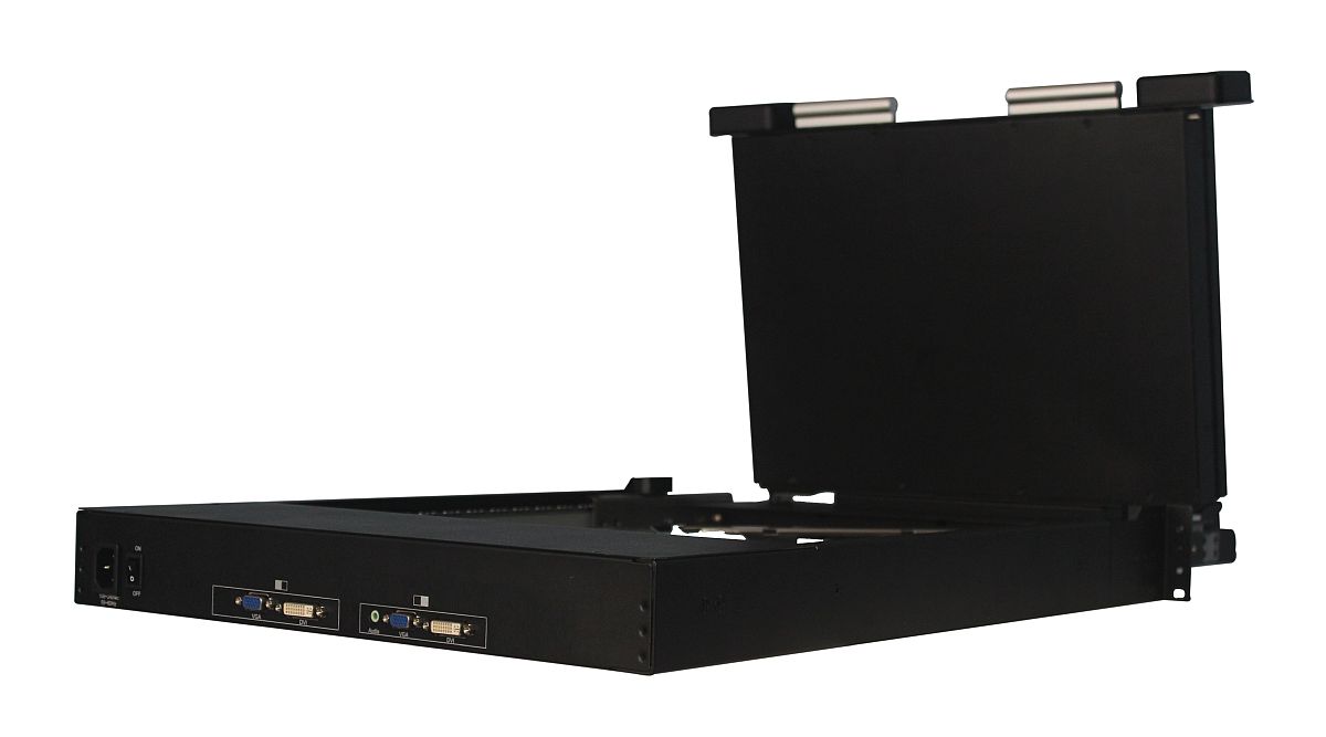 Dual LCD Drawer - Rear (Part# RM-X17DAx2)