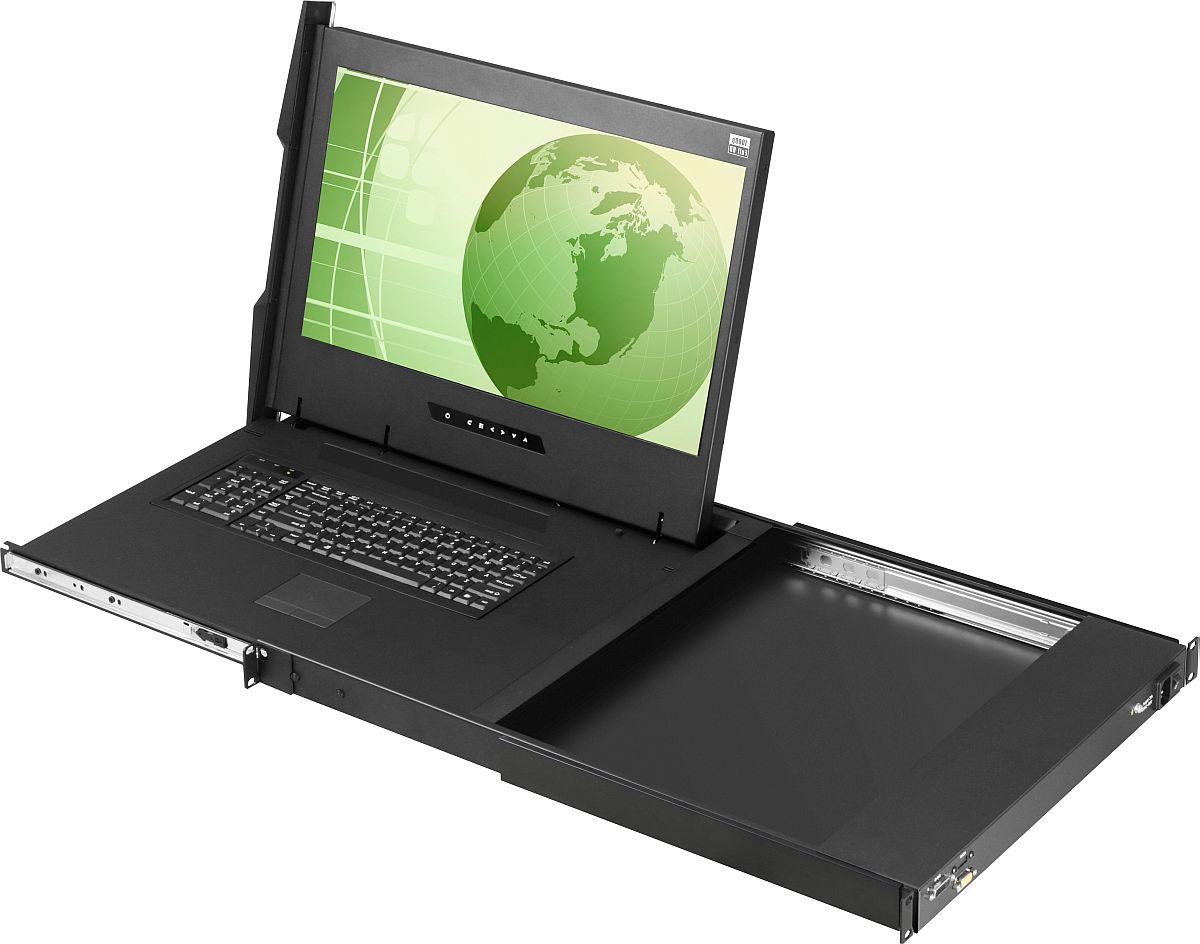 21" LCD Drawer LH Hinge RH Open