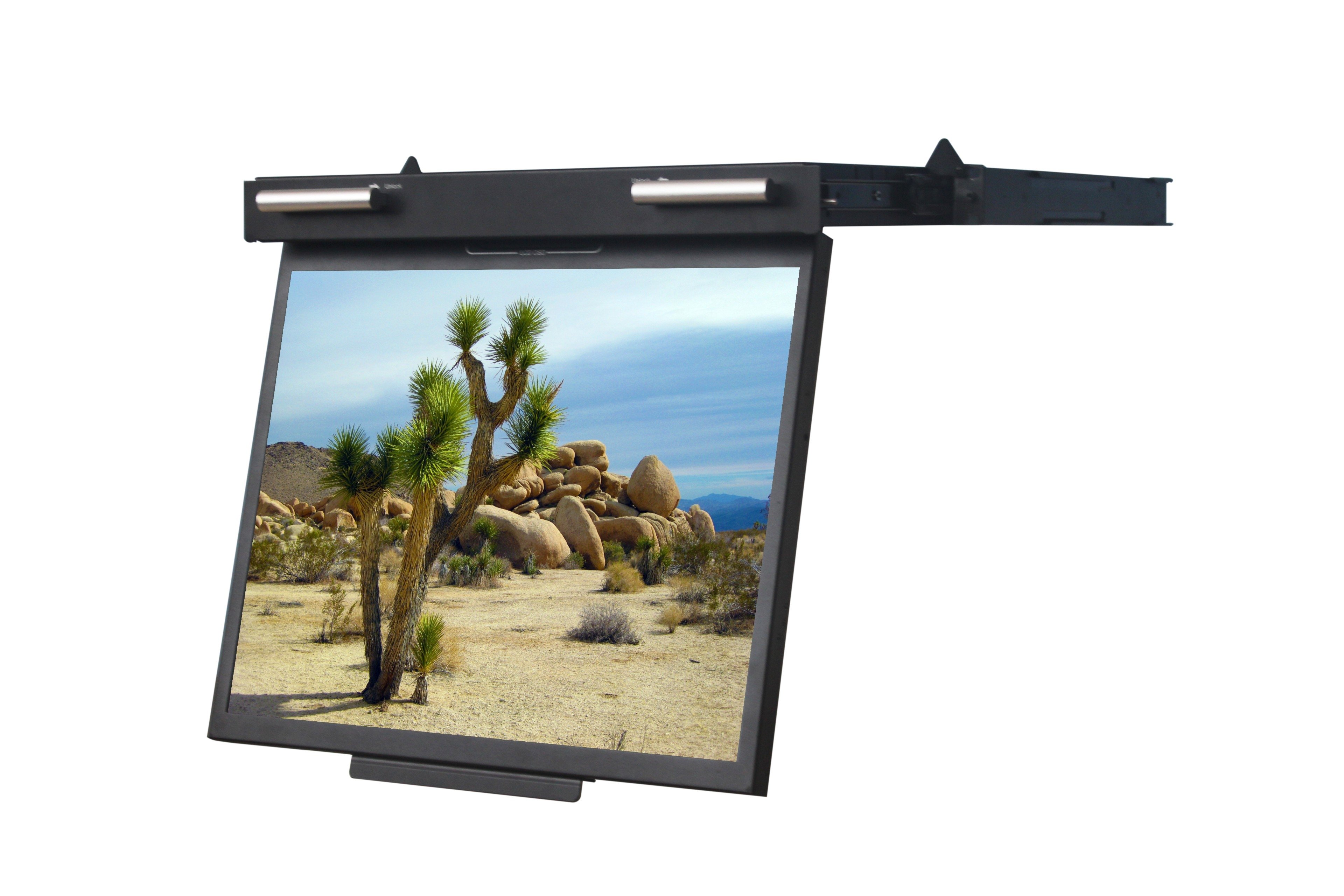 1U 19" Rackmount LCD Panel, Flip Down Rackmount Monitor Drawer (Part#RMD-151-19UA)