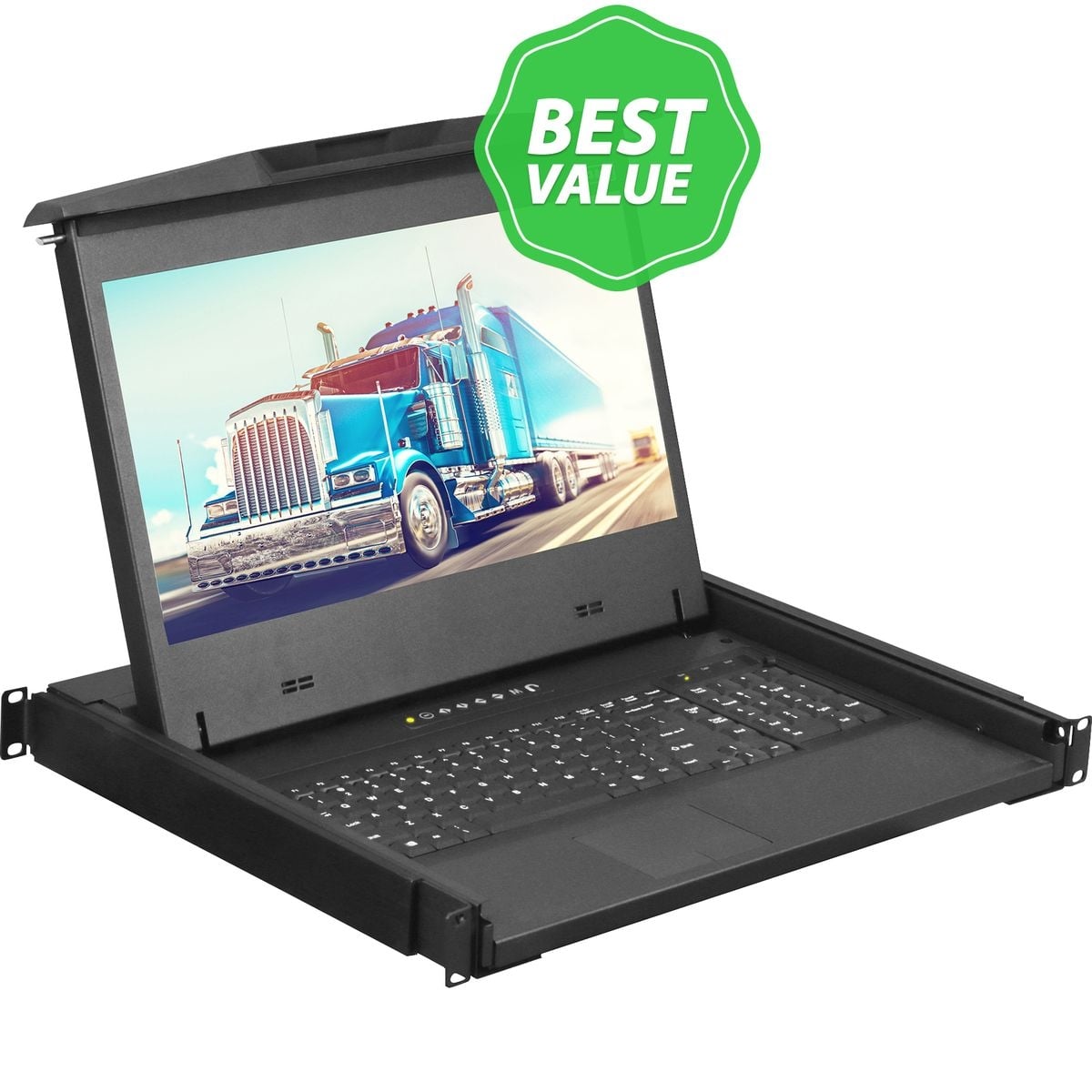 1U 17" 1920 X 1080 Rackmount Monitor (Best Value)