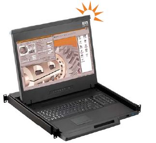 1U 17" 1080p High Brightness LCD Drawer