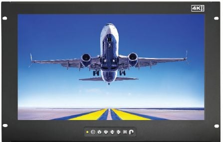 7U 19" 4K Rackmount LCD Panel 