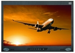 8U 21" High Brightness Wide Screen 1920 X 1080p High Resolution Rackmount LCD Panel (RMPH-161-F21) Supports Full HD With 1080p Resolution