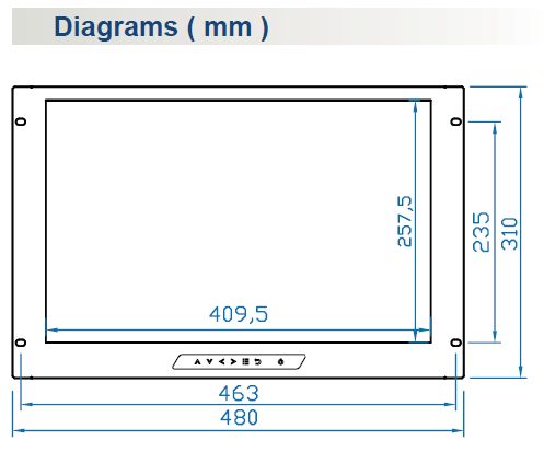 RMPW-161-19 Dimensions