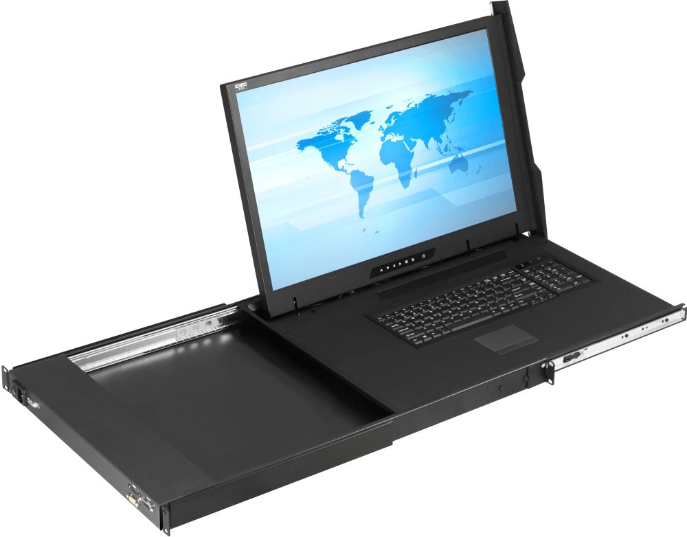 1U 24" Rackmount Monitor - 1920 X 1200
