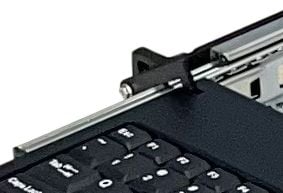 1U Rackmount Keyboard Stability Latch for Typing 