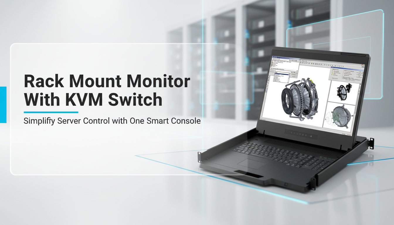 Benefits of Integrated Rack Mount Monitor With KVM Switch