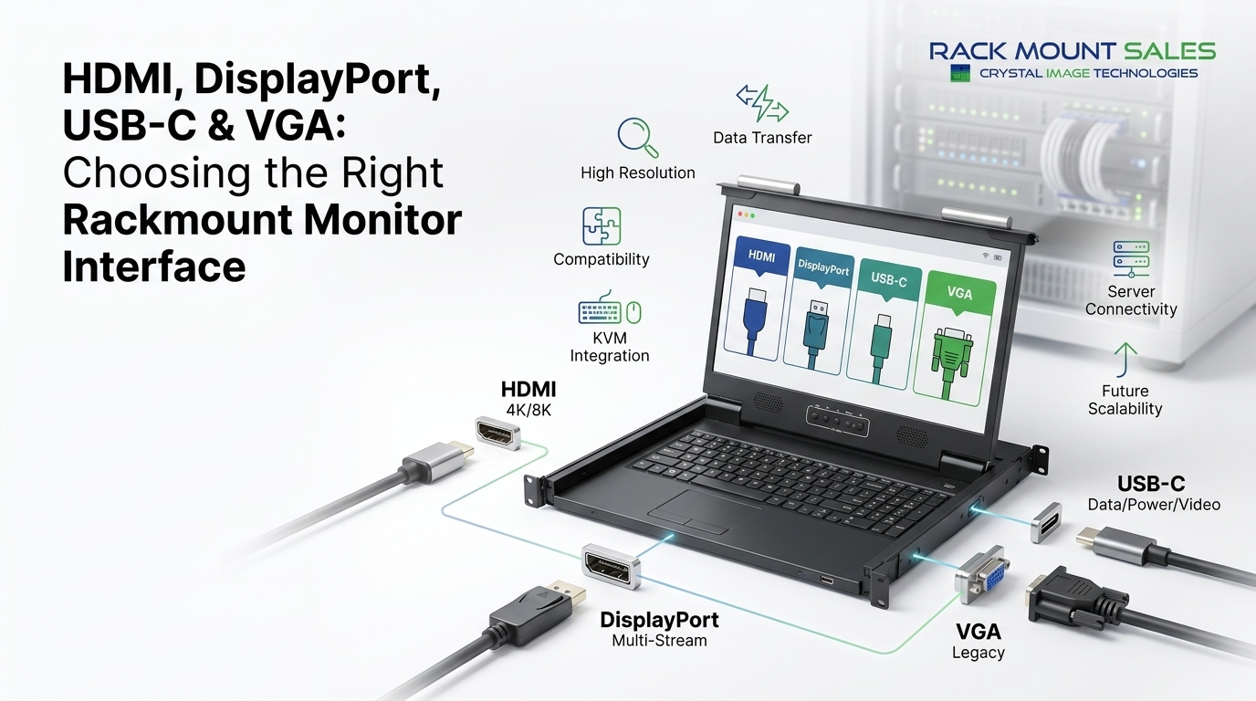 Choosing the Right Rackmount Monitor Interface