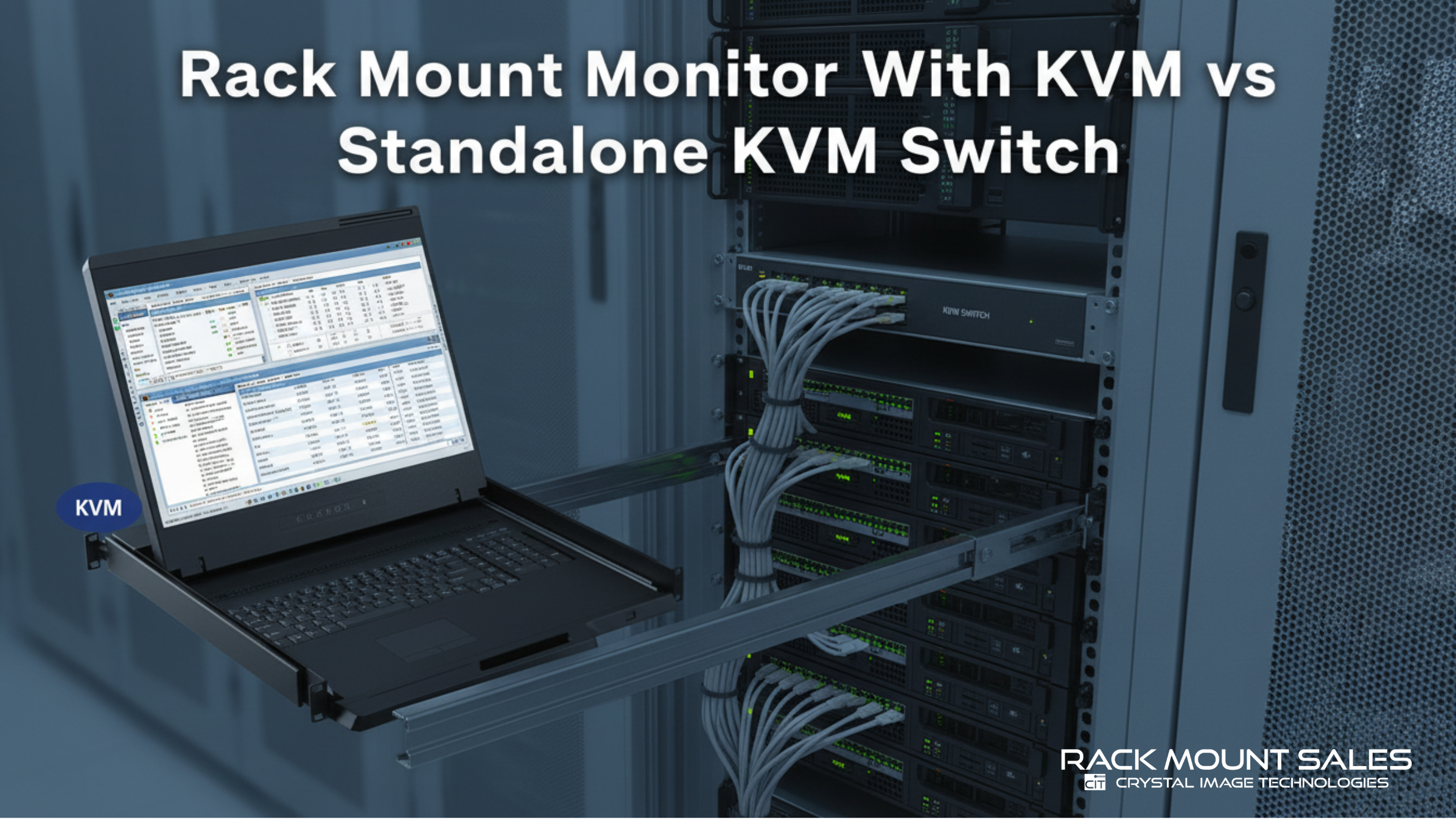 Rack Mount Monitor With KVM vs Standalone KVM Switch