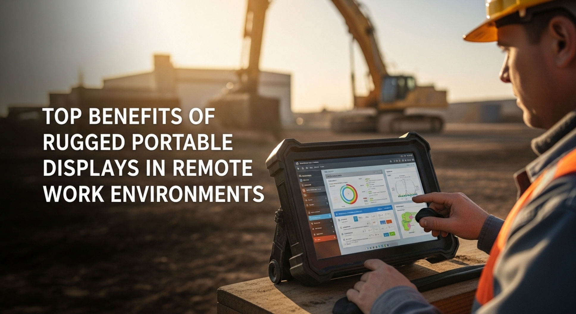 Top Benefits of Using Rugged Portable Displays in Remote Work Environments