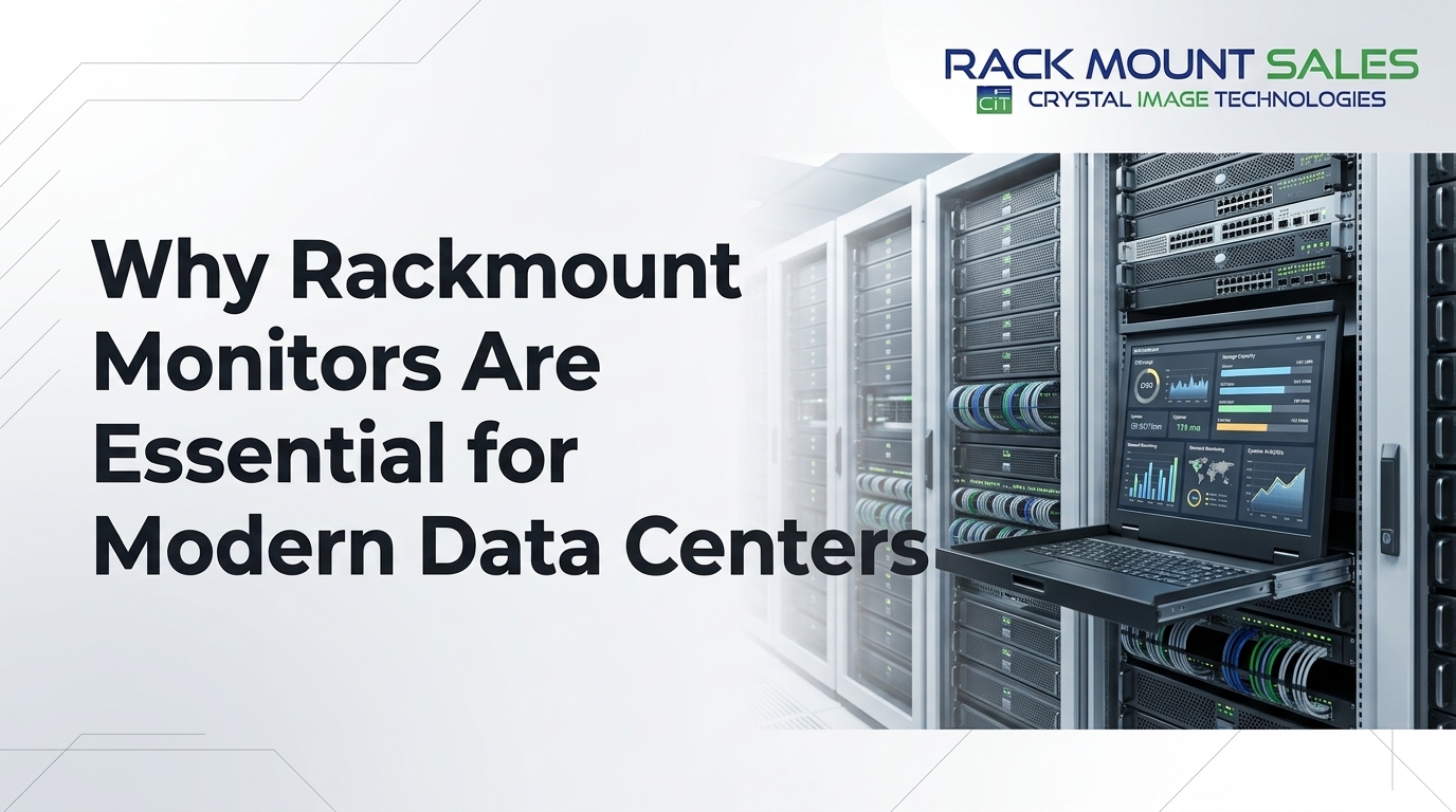 Why Rackmount Monitors Are Essential for Modern Data Centers